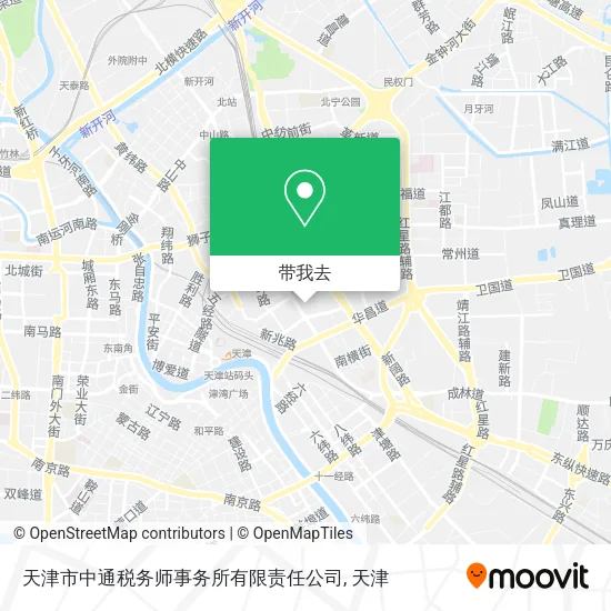 天津市中通税务师事务所有限责任公司地图