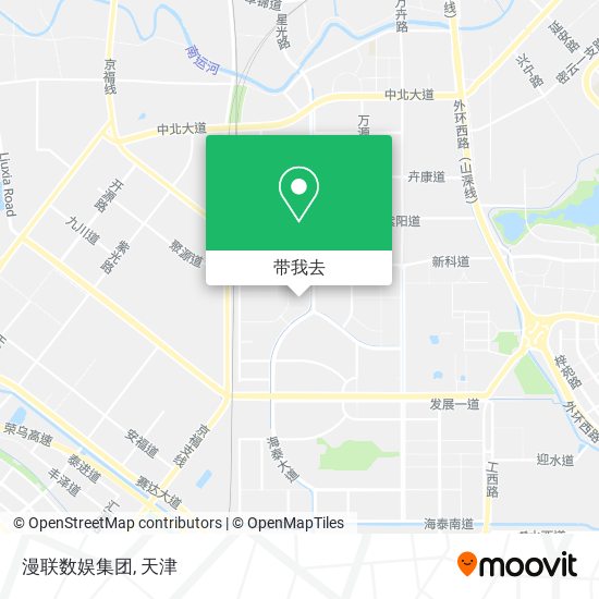 漫联数娱集团地图