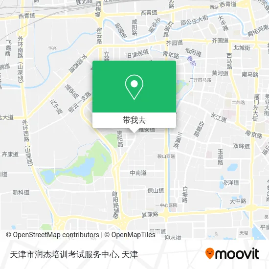 天津市润杰培训考试服务中心地图