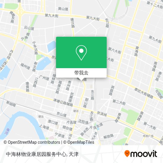 中海林物业康居园服务中心地图