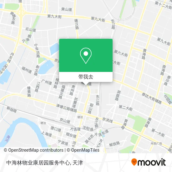 中海林物业康居园服务中心地图
