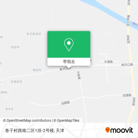 卷子村路南二区1排-2号楼地图