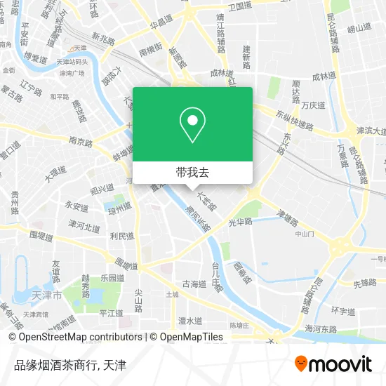 品缘烟酒茶商行地图