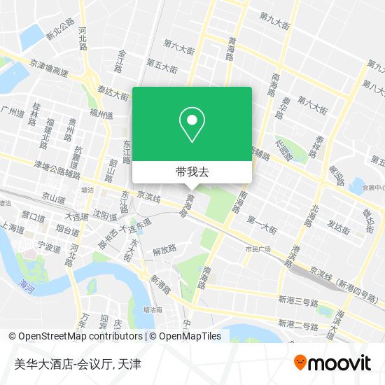 美华大酒店-会议厅地图