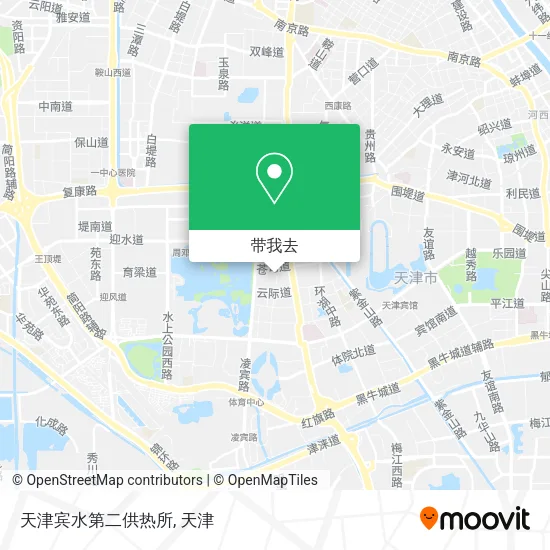天津宾水第二供热所地图