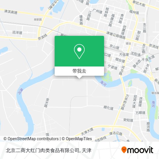 北京二商大红门肉类食品有限公司地图