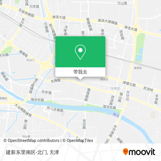 建新东里南区-北门地图