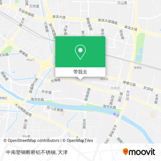 中南塑钢断桥铝不锈钢地图
