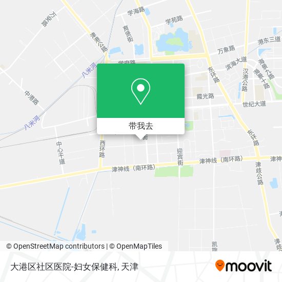 大港区社区医院-妇女保健科地图
