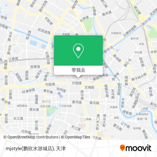 mjstyle(鹏欣水游城店)地图