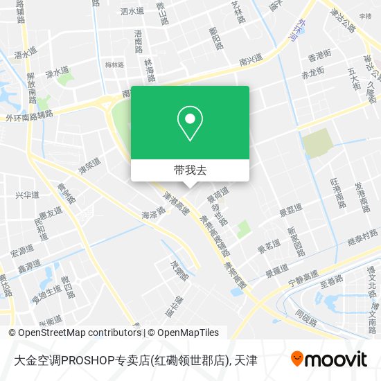 大金空调PROSHOP专卖店(红磡领世郡店)地图