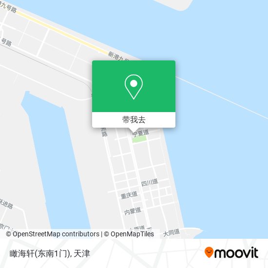 瞰海轩(东南1门)地图