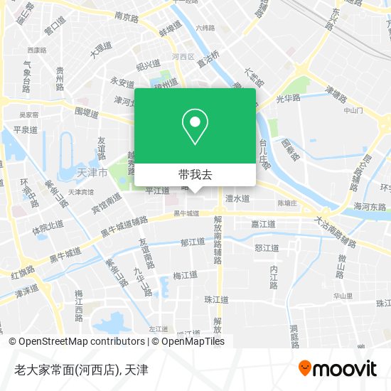 老大家常面(河西店)地图
