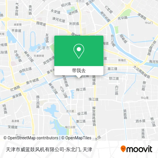 天津市威蓝鼓风机有限公司-东北门地图
