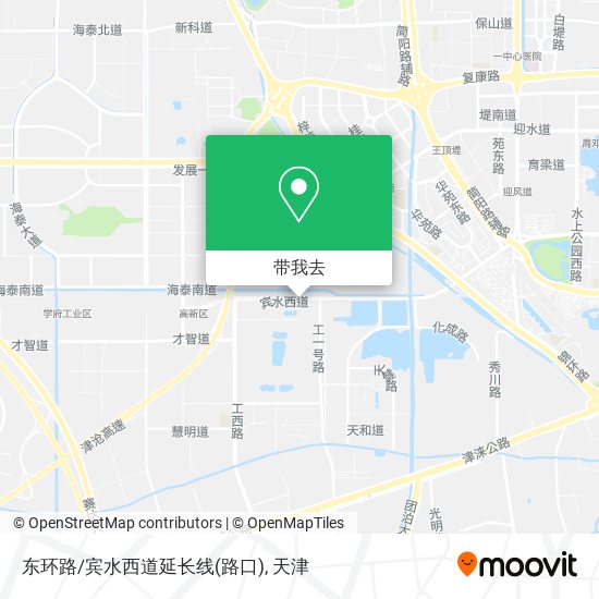 东环路/宾水西道延长线(路口)地图