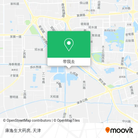 康逸生大药房地图