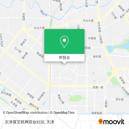 京津冀互联网双创社区地图