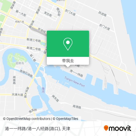 港一一纬路/港一八经路(路口)地图