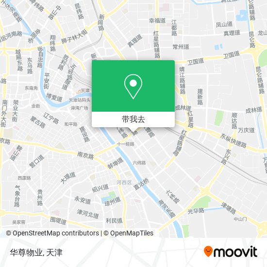 华尊物业地图