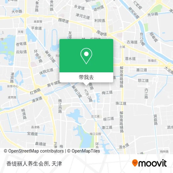 香缇丽人养生会所地图