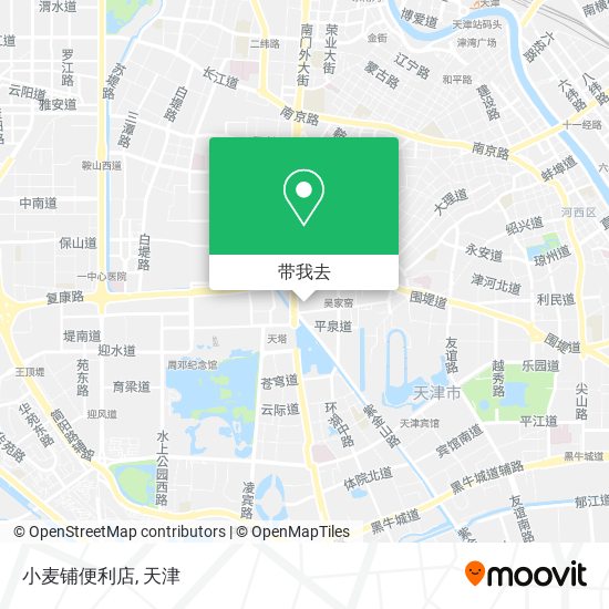 小麦铺便利店地图