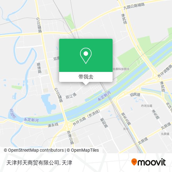 天津邦天商贸有限公司地图