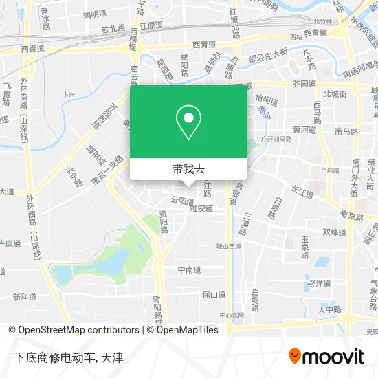 下底商修电动车地图