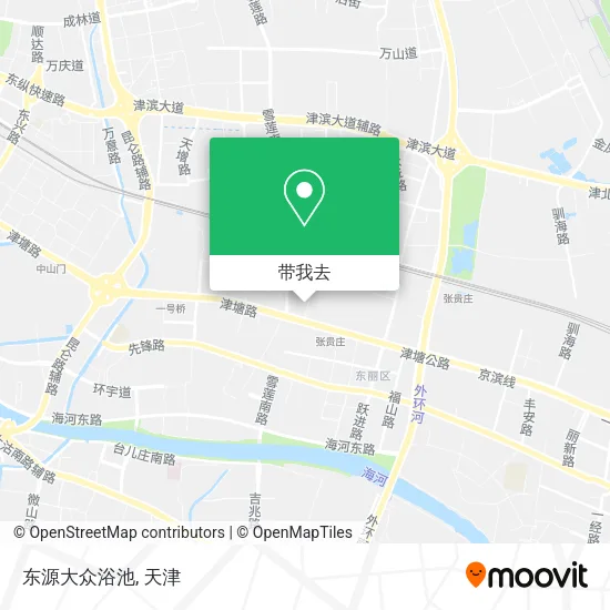 东源大众浴池地图