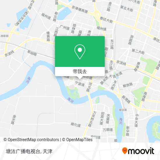 塘沽广播电视台地图