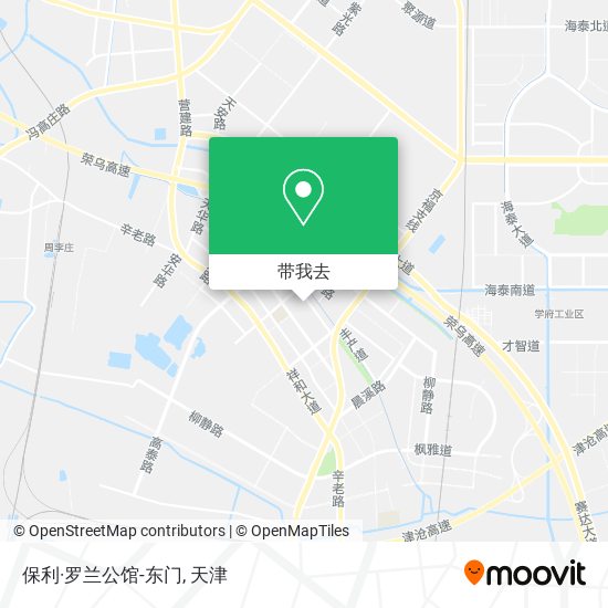 保利·罗兰公馆-东门地图