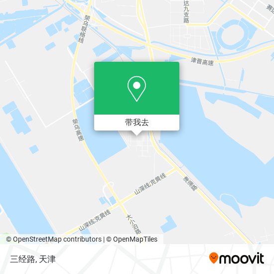 三经路地图