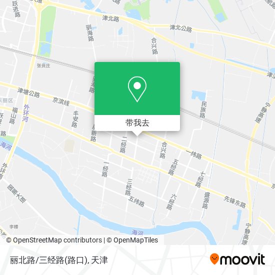 丽北路/三经路(路口)地图