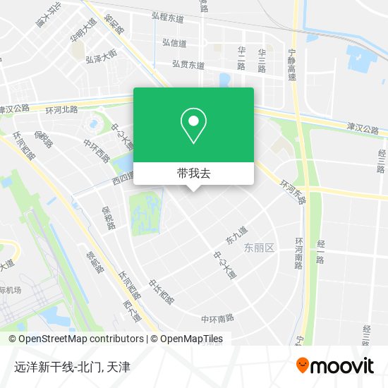 远洋新干线-北门地图