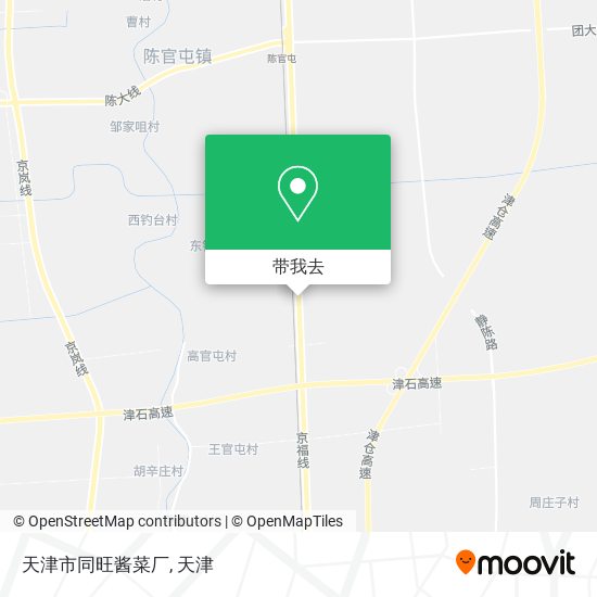 天津市同旺酱菜厂地图