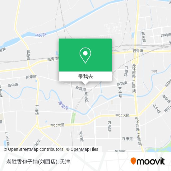 老胜香包子铺(刘园店)地图