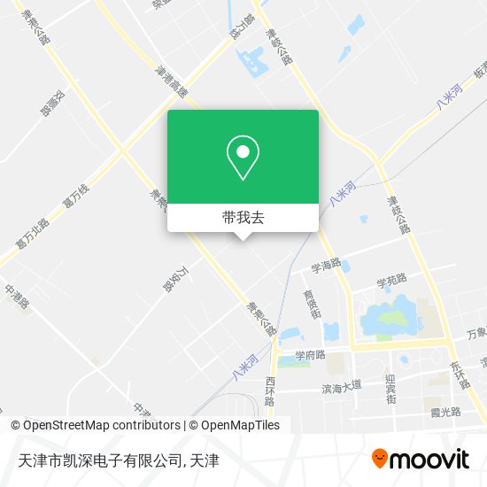 天津市凯深电子有限公司地图