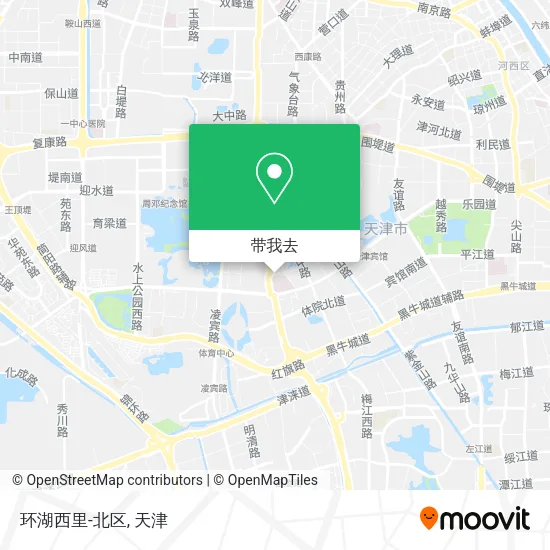 环湖西里-北区地图