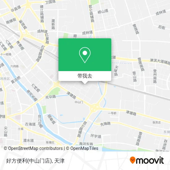 好方便利(中山门店)地图