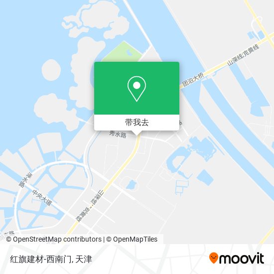 红旗建材-西南门地图