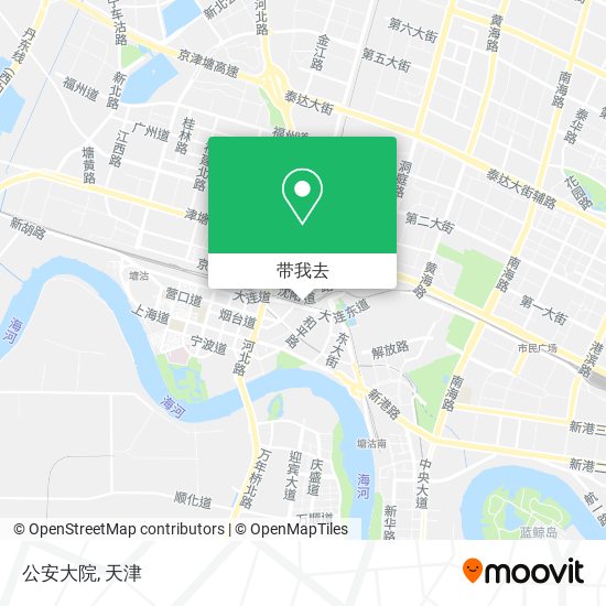 公安大院地图
