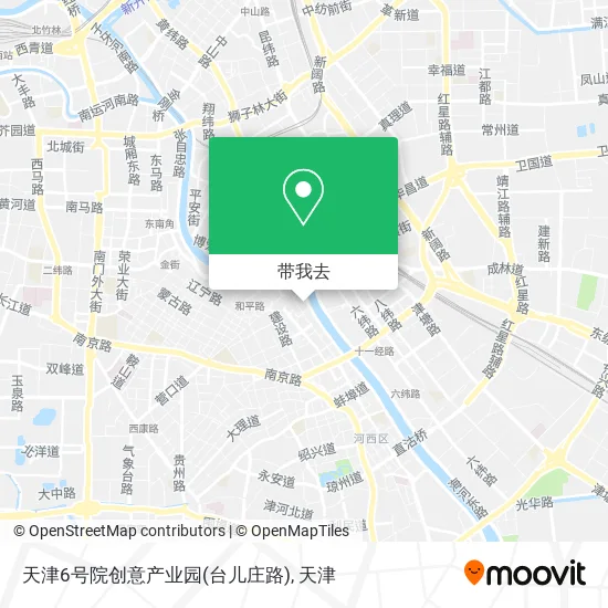 天津6号院创意产业园(台儿庄路)地图