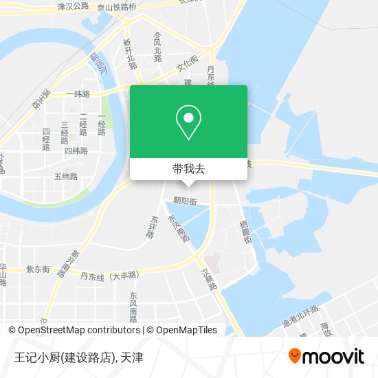 王记小厨(建设路店)地图