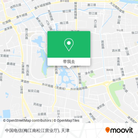 中国电信(梅江南松江营业厅)地图