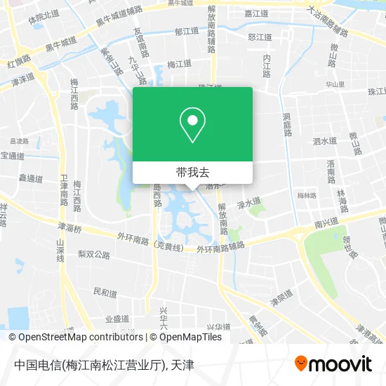 中国电信(梅江南松江营业厅)地图