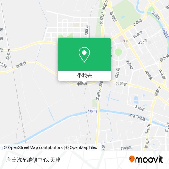 唐氏汽车维修中心地图