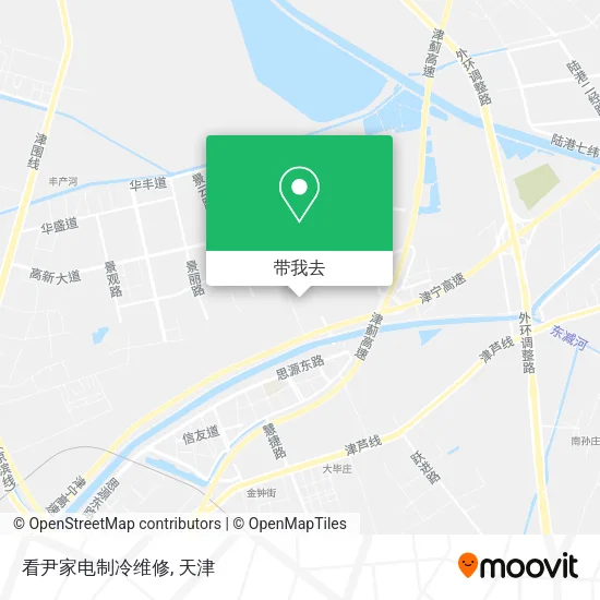 看尹家电制冷维修地图