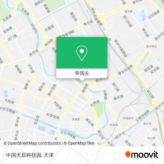 中国天辰科技园地图