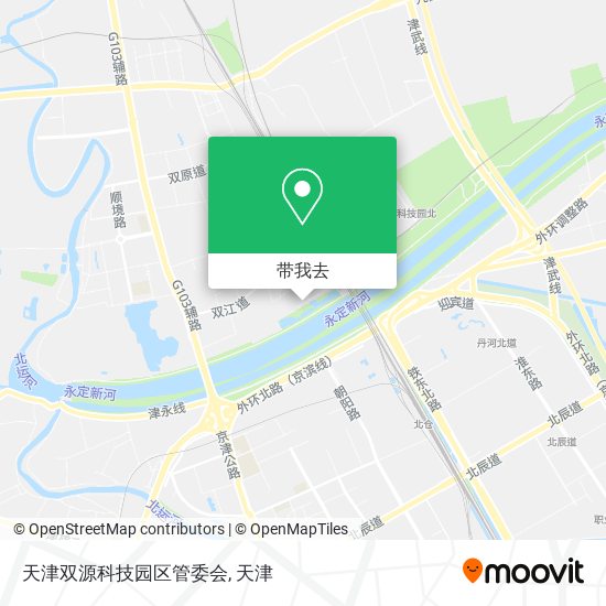 天津双源科技园区管委会地图