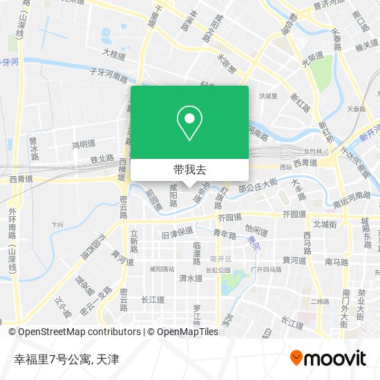幸福里7号公寓地图