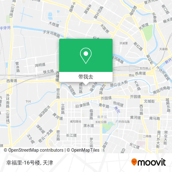 幸福里-16号楼地图